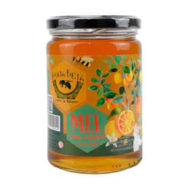 Imagem de Mel Puro Flor de Laranjeira 450g Mel de Abelha Dona Beia