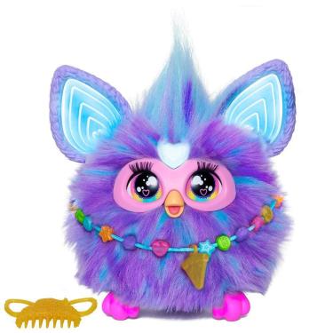 Imagem de Furby Purple, 15 acessórios de moda, brinquedos de pelúcia i