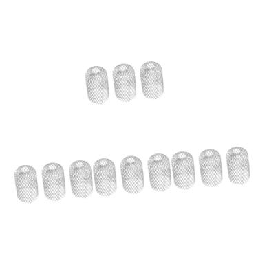 Imagem de Gadpiparty 12 Peças Filtro de folhas coador de calhas filtro de malha downspout coador de filtro de guarda de sarjeta coador de alumínio calha flexível tubo de drenagem protetor