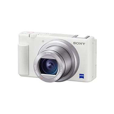 Imagem de Sony Câmera digital ZV-1 para criadores de conteúdo, vlogging e YouTube com tela flip, microfone embutido, vídeo 4K HDR, tela sensível ao toque, transmissão de vídeo ao vivo, webcam, compacta