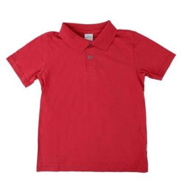 Imagem de Camisa Polo Infanto Juvenil  Masc Lunender Slim Vermelha-Masculino