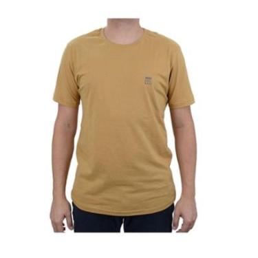 Imagem de Camiseta Masculina King&Joe Slim Marrom - CA21003-Masculino