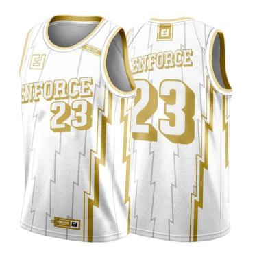 Imagem de Camisa Regata Basquete/Basqueteira - TAM P - Enforce Fitness-Unissex