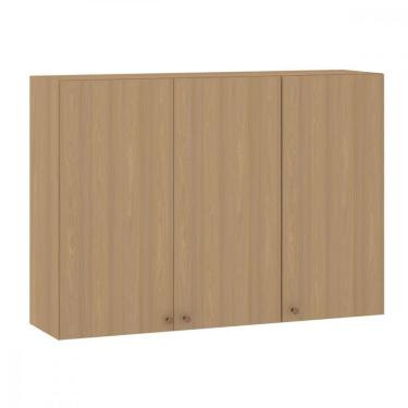 Imagem de Armário Aéreo 3 Portas 1,20cm Classic Luciane - FREIJO