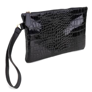 Imagem de Bolsa Cluth Festa Carteira De Mão Eventos Casamento De Festa Bolsinha Bolsa Feminina Festa Jantar Gala Transversal Tiracolo Para Festas Bolsa Pequena Feminina (Preto Verniz)