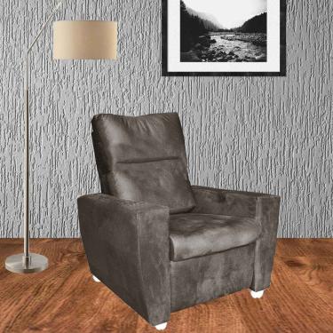 Imagem de Poltrona Reclinável Do Papai Moderna Nivea Marrom