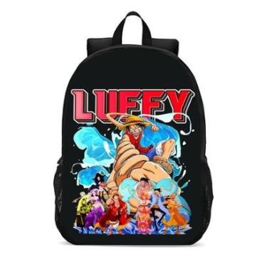 Imagem de MOCHILA ESCOLA INFANTIL JUVENIL ANIME LUFFY-Unissex