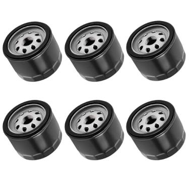 Imagem de LSJWLY 49065-7007 Filtro de óleo 49065-0721 para Kawasaki FX600V FR691V FR730V FR651V FR541V FR600V FX600V FS730 FS730V FX600V (6 peças)