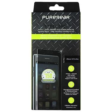 Imagem de PureGear Protetor de vidro de privacidade Steel 360 para Apple iPhone 13 Pro Max – colorido