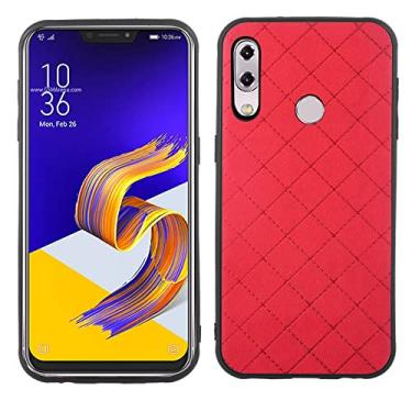 Imagem de ELISORLI Compatível com Asus ZenFone 5 ZE620KL Slim Soft Rubber Case, Resistente a Choques Robusta Leve Flexível Antiderrapante Slim Fit Full Fit Capa protetora para celular Zen Fone 5Z ZS620KL