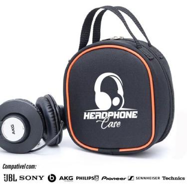 Imagem de Case Estojo Capa Porta Headphone Grande Gamer Fone Varias Marcas - Pol