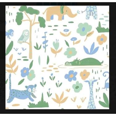 Imagem de Papel De Parede Infantil Sonhos 4204 Selva