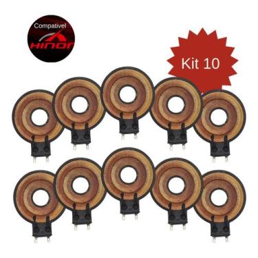 Imagem de Kit Com 10 Uni Reparo Tweeter Compatível Hinor Hi300 / Hi320 - Forceon