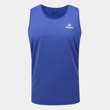 Imagem de Regata Topper Classic New Ref - 4323005, G, Azul