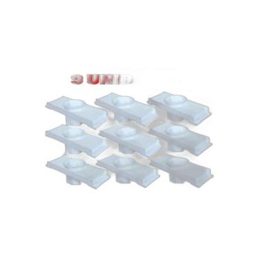 Imagem de Kit 9 Caixa Passagem Embutir Spot Led Laje Plafon 7w Par20 - Plasled