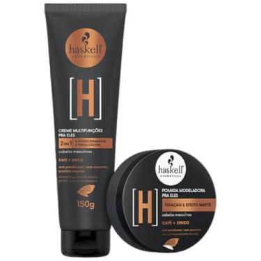 Imagem de Kit Haskell Homem 1 Creme Multifunções 150ml 1 Pomada 55g