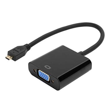 Imagem de Adaptador VGA para, Adaptador VGA para USB Adaptador para VGA Com Função de Fonte de Alimentação 1080P Micro para VGA Adaptador Conversor de Vídeo para 4B (#1)