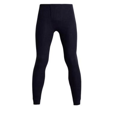Imagem de Calça Masculina Segunda Pele Algodão Lupo 30100-001, P, Preto