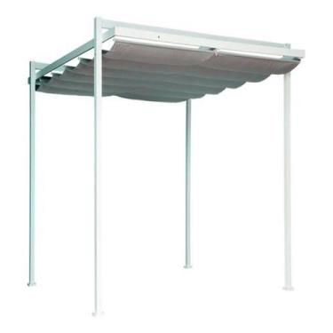 Imagem de Pergolado De Aço Premium - Importado - 245x320x358 Cm - Naterial