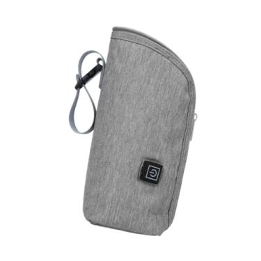 Imagem de simhoa Bolsa de aquecimento de mamadeira, aquecedor de mamadeira, bolsa aquecedora de mamadeira portátil USB para viagens, carro, negócios, viagem