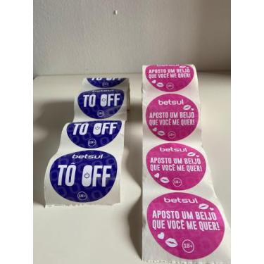 Imagem de Etiqueta personalizada redonda 70x70 - MMETIQUETAS