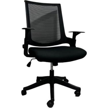 Imagem de Cadeira de Escritório Giratória com Ajuste de Altura e Braço Gear Pro: