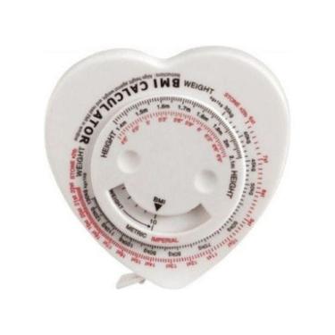 Imagem de Trena Antropométrica Fita Métrica Corporal Calcular I M C - Contec