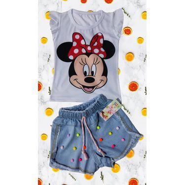 Imagem de Conjunto jeans infantil para meninas. - MC MODA KIDS, Minnie mouse, p 