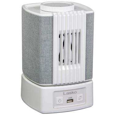 Imagem de Ventilador de Mesa 2 em 1 com Função Ruído Branco, 110V 21W, LASKO SB101, Branco