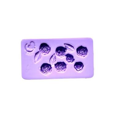 Imagem de Confeitaria dos moldes, F1747 MOLDE DE SILICONE MINI ROSAS CONFEITARIA BISCUIT