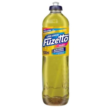Imagem de Detergente Lava Louça 500ml Fuzetto com Glicerina (Neutro)
