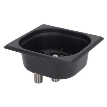 Imagem de Enxaguador de Vidro, Aço Inoxidável Totalmente Automático Lavador de Copo de Alta Pressão Enxaguador de Vidro para Pia de Cozinha Arruela de Copo Com Tubo de Saída de 2 Peças