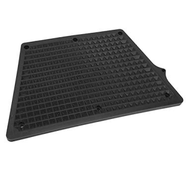 Imagem de Placa de Popa de Popa Com Design de Grade, Almofada de Montagem de Motor de Popa Em PVC Trapezoidal para Barco Inflável, Caiaque, Iate, Almofada Cinza para Trabalhar Com