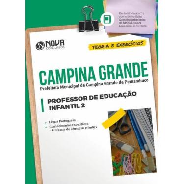 Imagem de Apostila Prefeitura de Campina Grande - PB - Professor de Educação Inf