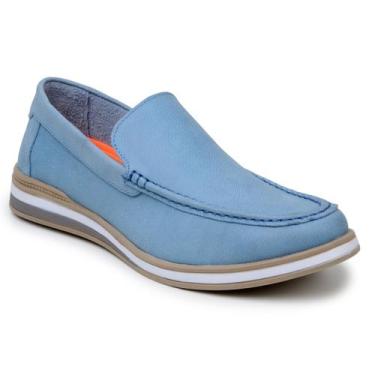 Imagem de Tênis Mocassim Masculino Casual Em Couro Legítimo Slip On - Parra Boot