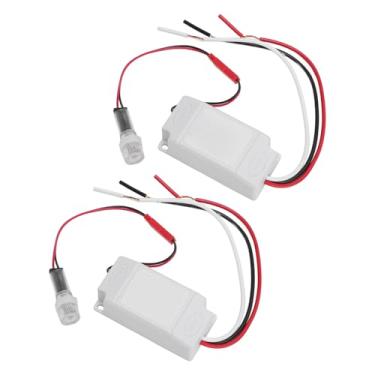 Imagem de 2pcs 10a Fotocell Sensor Light Switch Dusk to Dawn Sensor IP33 Fotoelétrico de 3 Fios para Lâmpadas Fluorescentes de Halogênio Incandescentes LEDs (DC 12-24V)