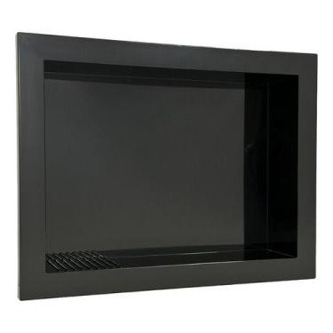 Imagem de Nicho Para Banheiro Porta Shampoo Prateleira De Embutir 30x40 - Domus 