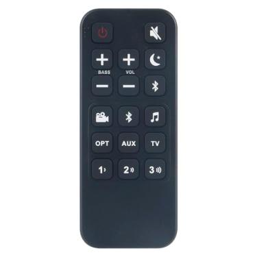 Imagem de RE6214-1 RE9216-1 Controle remoto de áudio de substituição compatível com Polk Audio Soundbar Signa S1B, AM6214-A, AM9214-A, Signa S1, Signa S3, Signa S2, Signa S4