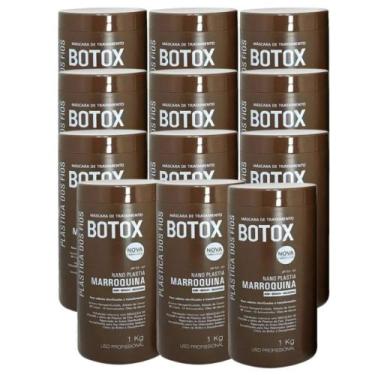 Imagem de combo 12 Botox Plastica dos Fios  Marroquina Alisamento e Redutor de V