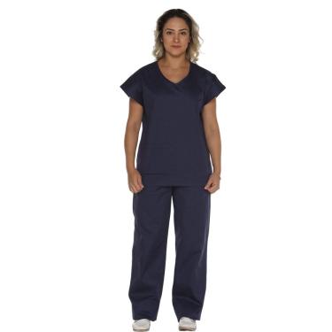 Imagem de Pijama Cirurgico Manga Curta com Bolso