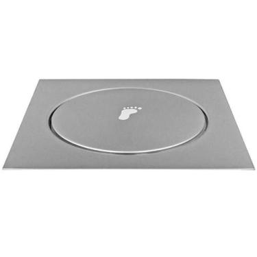 Imagem de Ralo Click Inteligente Lorben Para Banheiro 20Cm Aço Inox