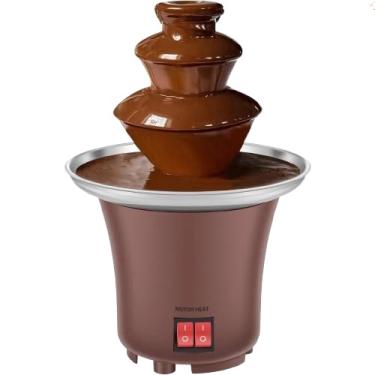 Imagem de Mini Cascata Fonte Chocolate Panela Fondue Elétrica 110V