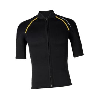 Imagem de rockible Men Wetsuit -trautão de 1,5 mm Jaqueta de neoprene da roupa, M