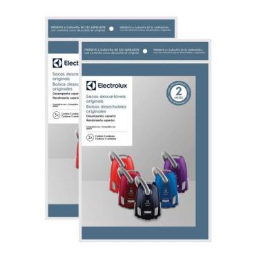 Imagem de 6 Sacos Descartáveis P/ Aspirador de Pó Electrolux Berry