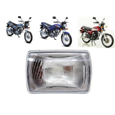 Imagem de Farol Retangular CG 125 Plasmoto - Peça Reposição