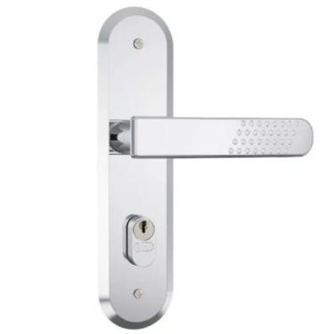 Imagem de Fechadura Reforçada Luxo para Porta de Madeira 1801/21 Inox Stam
