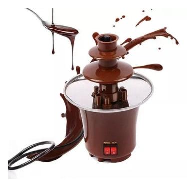 Imagem de Mini Máquina Chocolate Cascata Fondue Panela Elétrica 60W