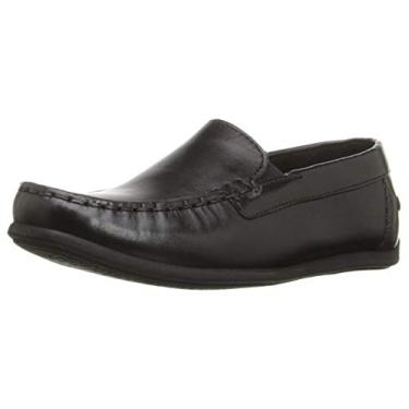 Imagem de Florsheim Mocassim masculino Jasper Venetian Jr. (bebê/criança pequena) estilo de condução, Preto, 18