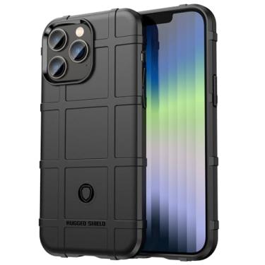 Imagem de Capa Apple iPhone 13 Pro Max (Tela 6.7) Rugged Shield Anti Impacto (Preto)
