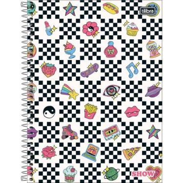 Imagem de Caderno Espiral Universitário 1 Matéria 80 Folhas Show Masculino/Femin